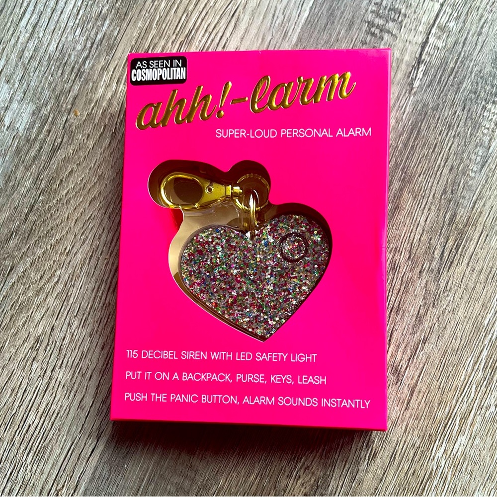 NWT Ahh-larm personal safety keychain - siren and light